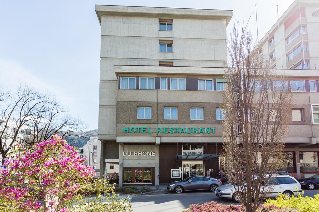 Hôtel du Rhône Sion Ngoại thất bức ảnh